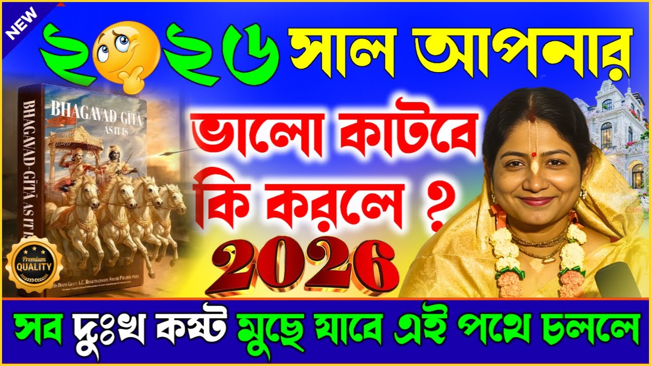 ২০২৬ সাল আপনার জীবন ভালো কাটাবেন কি করে ?  সব দুঃখ কষ্ট মুছে যাবে এই পথে চললে ? padmabati mataji