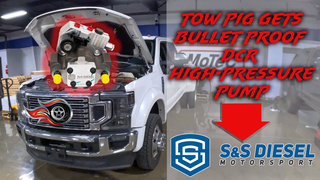 Tow Pig Gets Bullet Proof DCR HighPressure Fuel Pump From S&S Diesel Motorsport YouTube