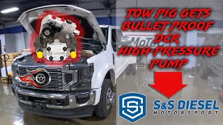 Tow Pig Gets Bullet Proof DCR High-Pressure Fuel Pump From S&S Diesel Motorsport