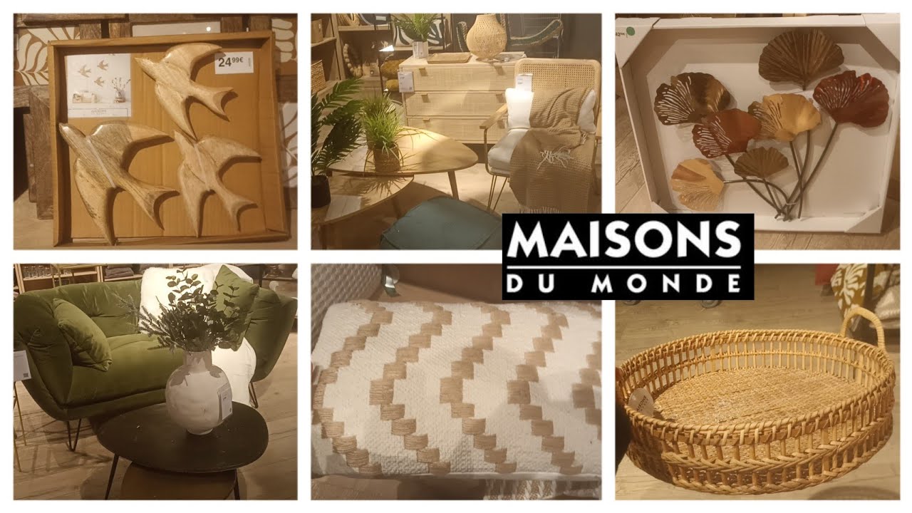 MAISONS DU MONDE NUEVO DECORACIÓN PARA TU HOGAR CASA 