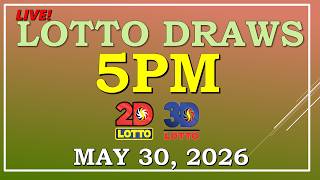LOTTO RESULT 5PM DRAW ,  MAY 30, 2026@LottoResultTV15K