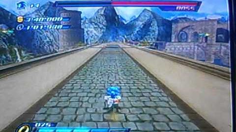 Sonic Unleashed- Spagonia: Rooftop Run- Day- Boss- Egg Devil Ray