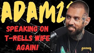 Adam22 VIOLATES T-Rells WIFE live on No Jumper #backonfigg #adam22 #briccbaby