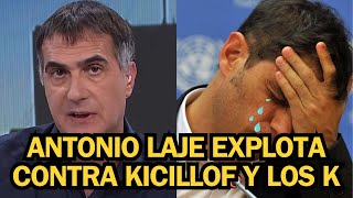 ANTONIO LAJE ESTALLA CONTRA KICILLOF Y LOS K POR DEUDA MILLONARIA Y ESCANDALO EN LA EDUCACIÓN by El Español Mileista 22 views 2 months ago 14 minutes, 50 seconds