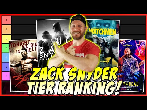 Zack Snyder Film Tier Ranking (w/ Army of the Dead)