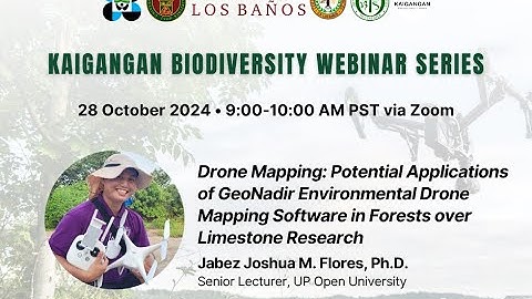 Potential Applications of GeoNadir Environmental Drone Mapping in Forests over Limestone Research