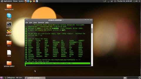 Basic IRC Commands : What is IRC
