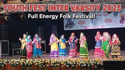 GNDU Youth Festival 2K25 –Epic Moments You Can’t Miss!! 😍🔥” (Day-2)