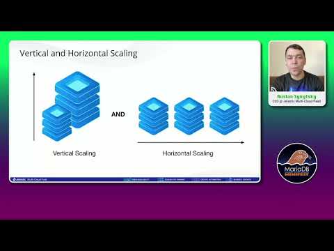 Auto-Clustering, scaling of MariaDB in Jelastic PaaS - Ruslan Synytsky - MariaDB HA MiniFest 2021