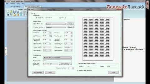 How to Change Print Settings using Barcode Label Maker Software