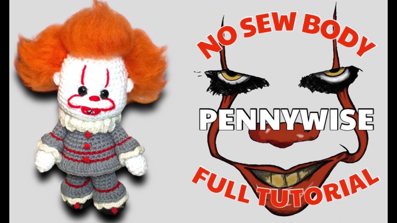 PENNYWISE CROCHET 2017 - YouTube