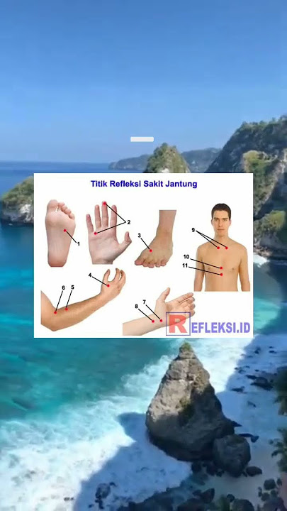11 Titik pijat refleksi untuk terapi sakit jantung #refleksi #pijat #titikpijat