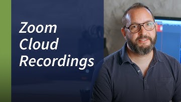 Zoom Cloud Recordings
