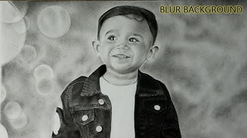 How I draw Blur Background (Bokeh Effect)