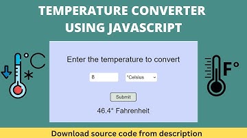 Unlock the Power of HTML, CSS, and JS: Celsius to Fahrenheit