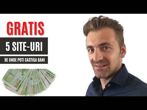 5 Site-uri + BONUS (incredibil) de unde poti castiga bani online