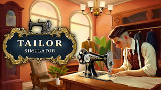 Build Your Dream Tailor Shop ✂️👔 TAILOR SIMULATOR Gameplay screenshot 1