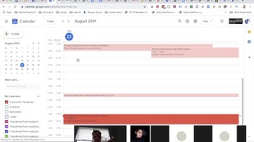 Step 5: How to block off times in your google calendar when you are not available
