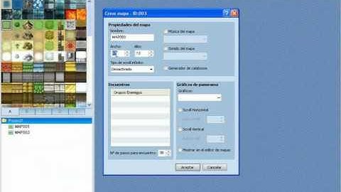 RPG MAKER VX - VT05: Creando Mapas y Escenarios - Primeras Interacciones con Programacion