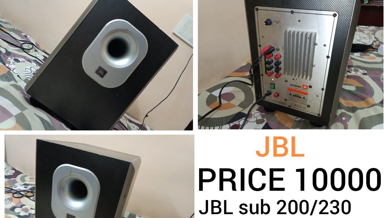 PRICE 10000 JBL sub 200/230 -