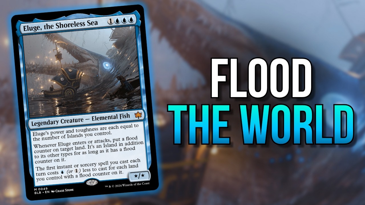 mtg flood counter cards Magic The Gathering - Bloomburrow - Eluge, the Shoreless Sea MTGNexus - Flood Juggernaut