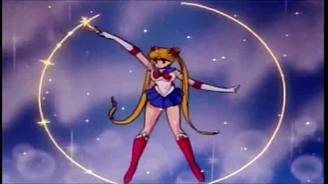 Sailor moon DiC opening but moonlight densetsu is playing