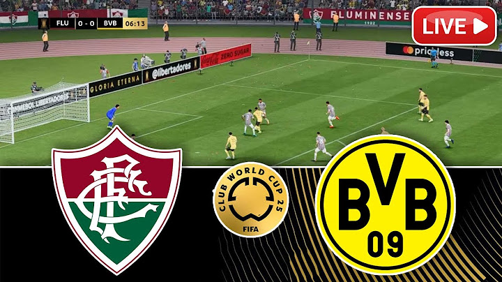 🔴Fluminense vs Borussia Dortmund | FIFA Club World Cup Match #clubworldcup