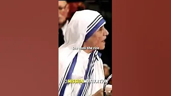 The True Meaning Of Selfless Service by Mother Teresa | Mission Motivation | #shorts