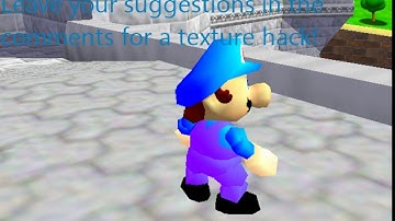 Making a SM64 Texture hack!