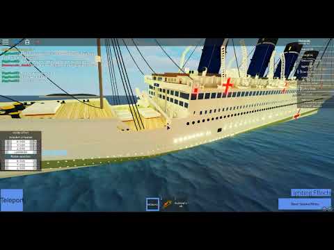 The Sinking Of The Black Titan Part 1 Roblox Tiny Ships Youtube - roblox titanic sinking part 2 youtube