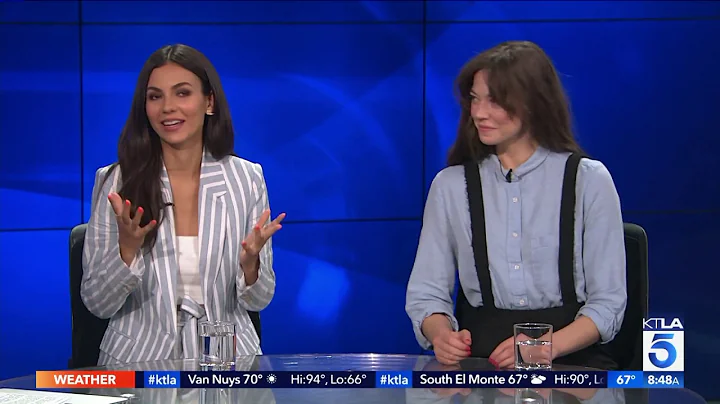 Victoria Justice & Analeigh Tipton on their New In...