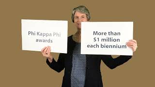 Why Phi Kappa Phi