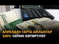 Апрелден тарта айлыктар 100% чейин көтөрүлөт \\ Күнжүрүш \\ Жаңылыктар топтому \\ 24.03.2022