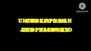 KARAOKE🎤 BINGKAI NAN LUSUO CIPT!ELMARIS/TASMAN