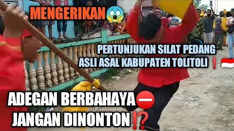 Mengerikan Silat Pedang (tinggolru) suku tolitoli❗