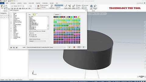 change color solid_System Configuration_ Mastercam