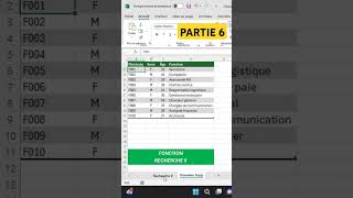 la fonction RECHERCHE V #6 Formation Excel et VBA Pour Tous ! #excel  #excelvba #recherchev