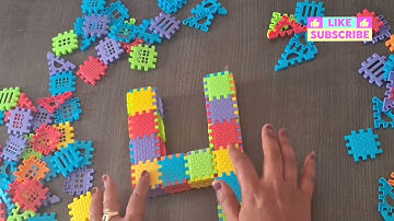 🥰Satisfying DIY Lego building ASMR/Building blocks/blocks game #ASMR #asmrsounds#lego building fun🥰 