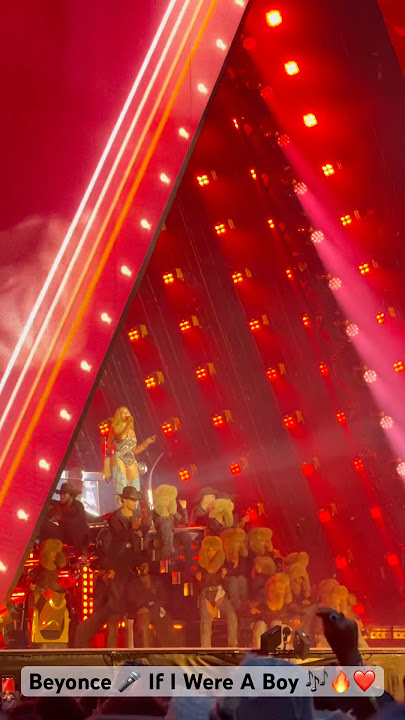 Beyonce 🎤 If I Were A Boy 🎶 - Live