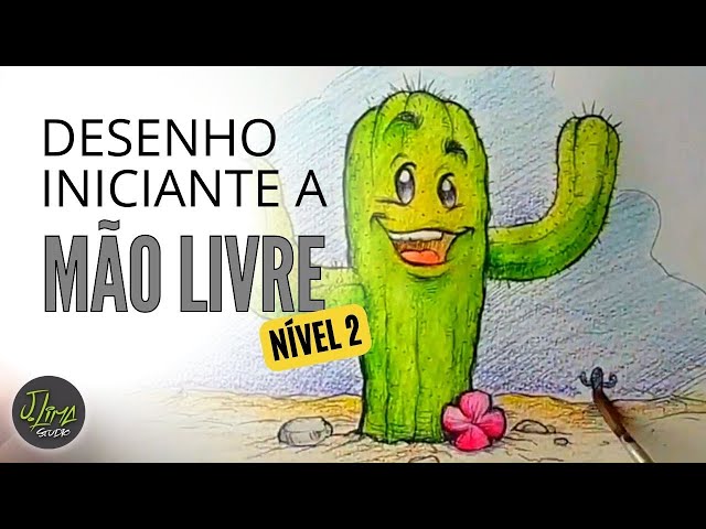 Desenho Iniciante a mão livre (nível 2)