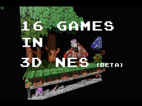 16 NES games in 3D NES Beta 16 NES games in 3D NES Beta