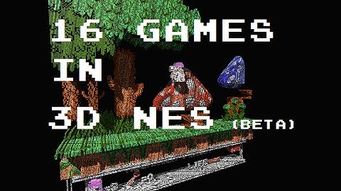 16 NES games in 3D NES Beta