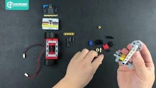 Wonder Building Kit for microbit Case 01:The Motorcycle