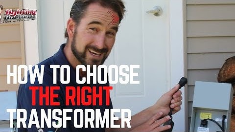 How to Wire Landscape Lighting and Choosing your Transformer