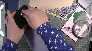 Die Cutting Essentials  Issue 67 Magazine Making a Card With The Free Gift