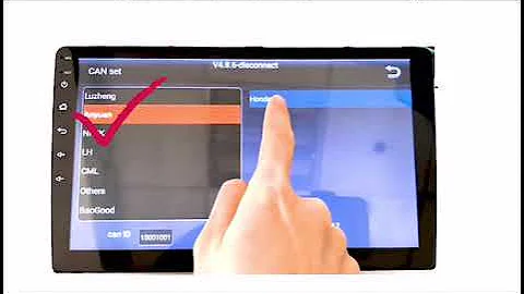 Binize:How to adjust the AC setting in the special costumized stereo with MTK system?