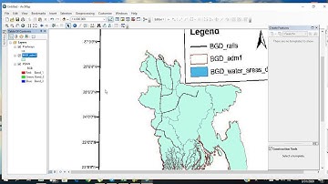 ArcGis Tutorial 2: How to digitize a scanned/analog map (Part 2)