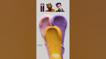 Guess the mixed color of Squid game2 #satisfying #colormixing #paintingpotgallery