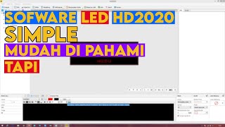 TUTORIAL CARA MEMPROGRAM RUNNING TEXT DENGAN SOFTWARE HD 2020 | HUIDU screenshot 2
