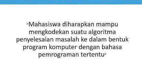 1  Pengantar Algoritma dan Pemrograman   Pendahuluan